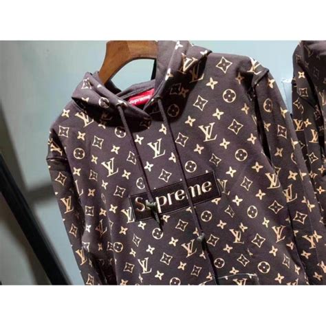 skateboard louis vuitton x supreme|supreme x louis vuitton hoodie.